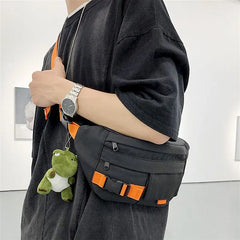 Japanese Style Messenger Bag Unisex Shoulder Satchel Sports Waist Pack