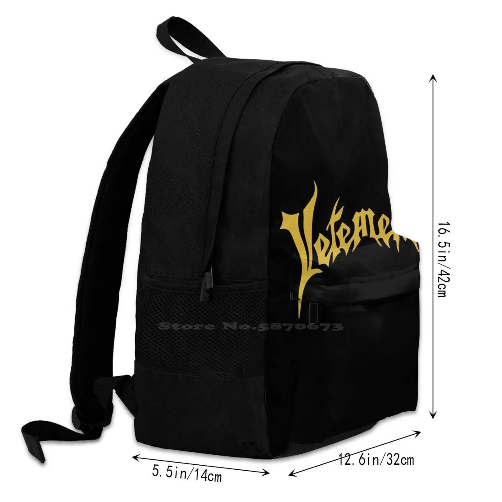 Metal 3 Large Capacity Backpack Laptop Travel Bags