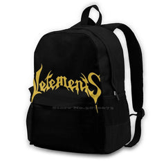 Metal 3 Large Capacity Backpack Laptop Travel Bags