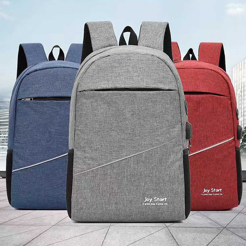 Mew Men's Waterproof Laptop Backpack USB Charging