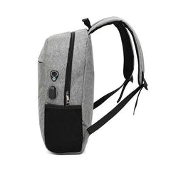 Mew Men's Waterproof Laptop Backpack USB Charging
