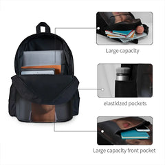 Mgg Backpacks Men Women Zipper Backpack Girl Bag
