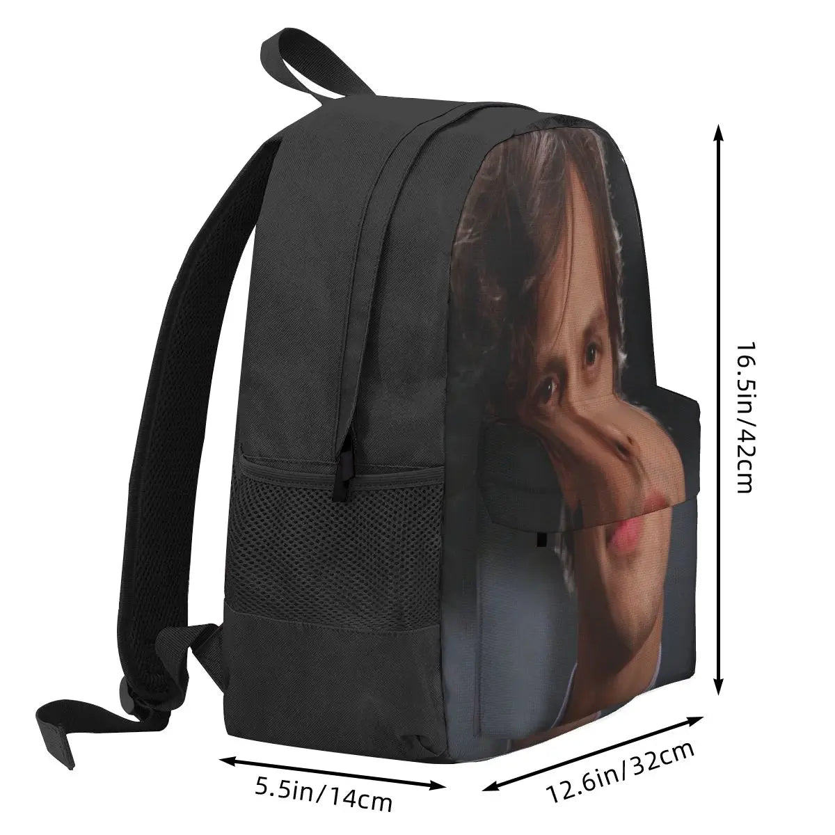 Mgg Backpacks Men Women Zipper Backpack Girl Bag