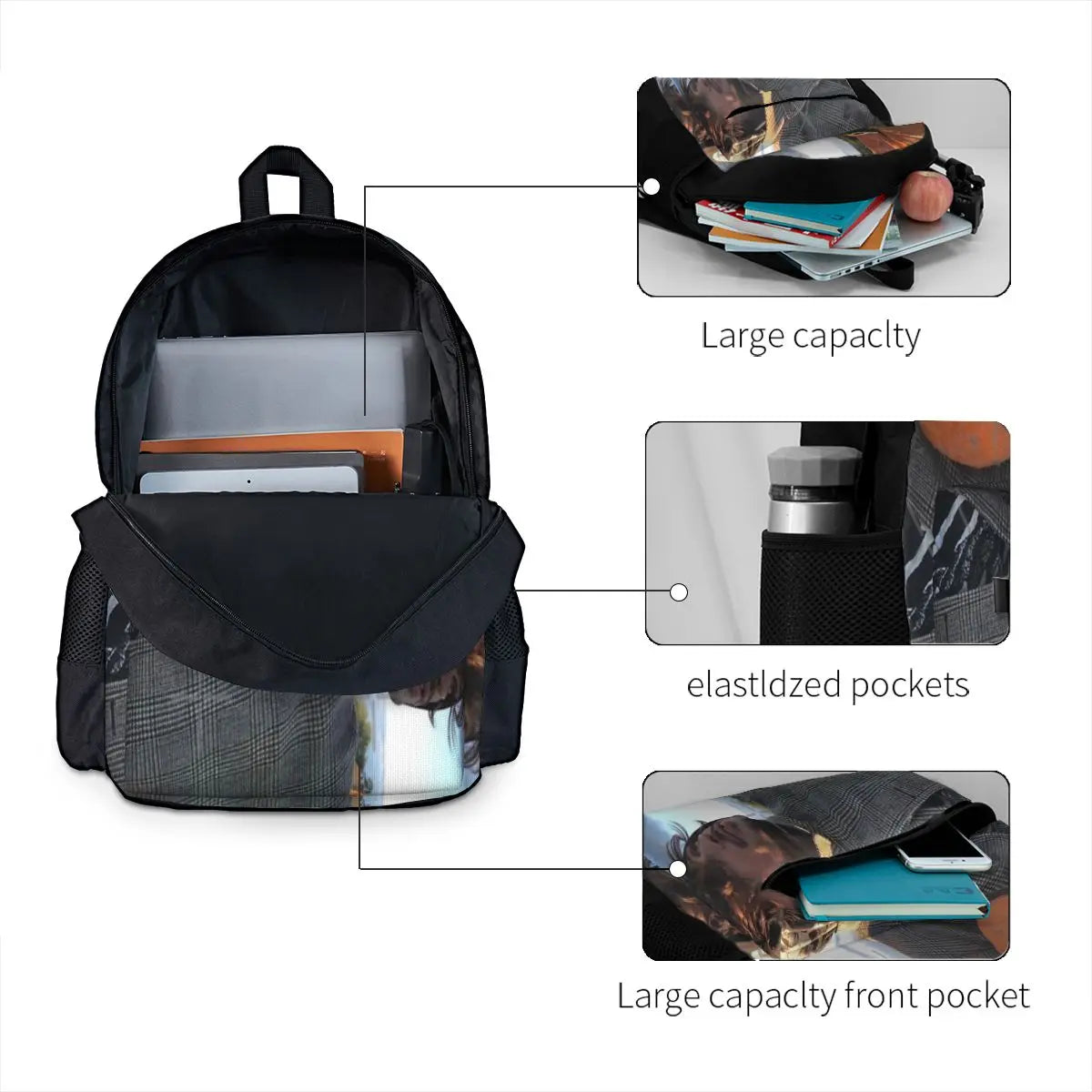 Mgg With Pumkins Backpacks Men's Backpacks Bags For Women Man B...