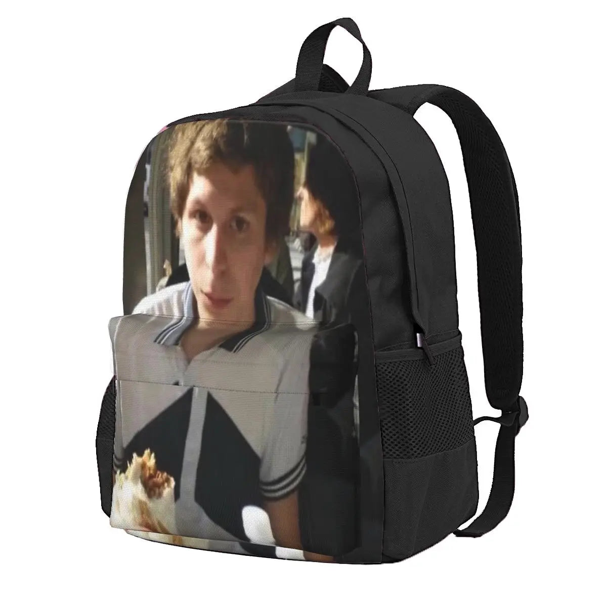 Michael Cera Burrito Backpack Men Women Waterproof Bag