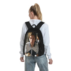 Michael Cera Burrito Backpack Men Women Waterproof Bag