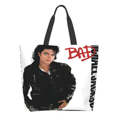 Michael Jackson 3 Tote Bag Large Women Bag Summer Tote Travel