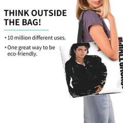 Michael Jackson 3 Tote Bag Large Women Bag Summer Tote Travel