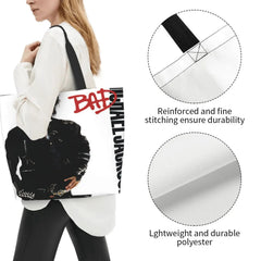 Michael Jackson 3 Tote Bag Large Women Bag Summer Tote Travel