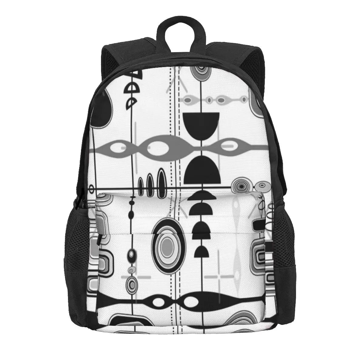 Mid Century Modern Print Backpacks Men's Backpacks