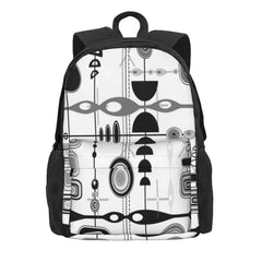 Mid Century Modern Print Backpacks Men's Backpacks