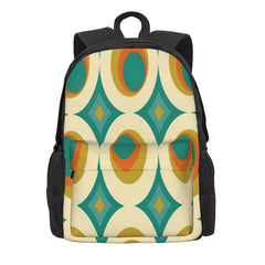 Mid-Century Modern Splash 2 Backpacks Men's Bag