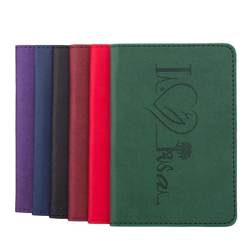 Middle East Passport Cover Engraved Name City Pattern Saudi Arabia Passport