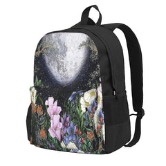 Midnight In The Garden II Backpacks For Men and Women
