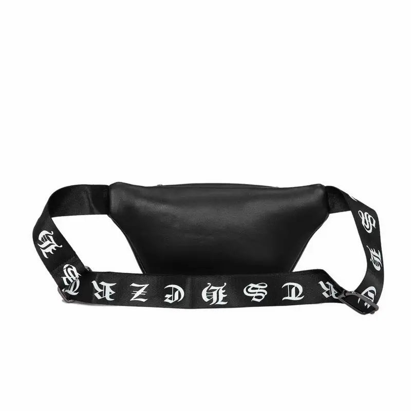 Mihaivin Rock Skull Belt Bag Rivet Chest Bag Waist Bag Women Men Bum Bags