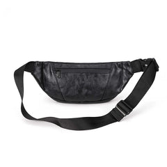Waterproof Chest Bag Fanny Pack Leather Bum Pouch