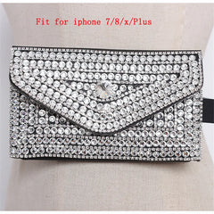 Detachable Fur Fanny Pack Women Waist Bag Belt Bag