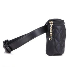 Vintage Leather Waist Bag Women Fanny Pack