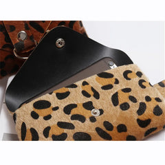 Leopard Waist Belt Bag Women Fanny Pack Travel Waist Pack Small Phone Pouch Bags