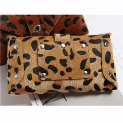 Leopard Waist Belt Bag Women Fanny Pack Travel Waist Pack Small Phone Pouch Bags