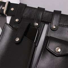 Leather Waist Bag Women Fanny Pack Waist Pack Purse Belt Bag Women Pouch
