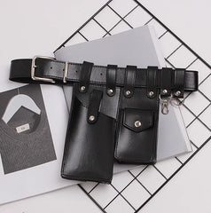 Leather Waist Bag Women Fanny Pack Waist Pack Purse Belt Bag Women Pouch