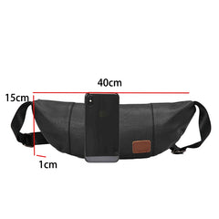 Leather Waist Bags For Men Travel Fanny Pack Chest shoulder Bag Casual Women