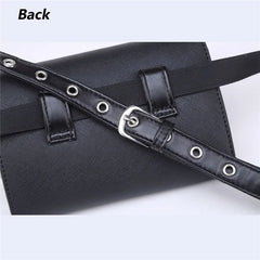 Leather Waist Bag for Running Fanny Pack