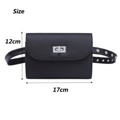 Leather Waist Bag for Running Fanny Pack