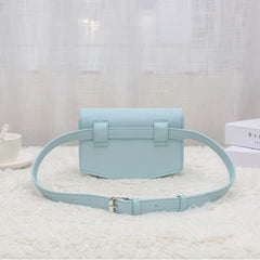 Leather Waist Bag Women Fanny Pack Girl Bum Bag Chest Pack Belt Female Bags