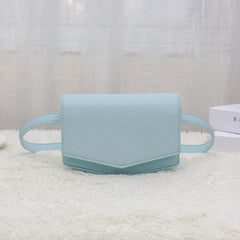 Leather Waist Bag Women Fanny Pack Girl Bum Bag Chest Pack Belt Female Bags