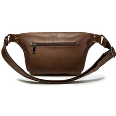 Men Waist Pack Chest Bag Pu Leather Funny Pack Belt Bags Women