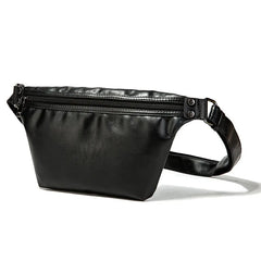 Men Waist Pack Chest Bag Pu Leather Funny Pack Belt Bags Women