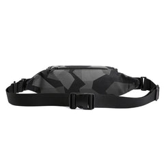 Men's Camo Chest Bag Outdoor Sports Pouch Waterproof Phone Waist Bag