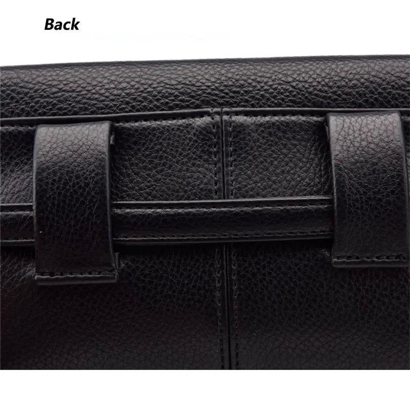 Leather Waist Bag Women Fanny Pack Hip Bum Phone Purse
