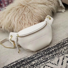 Waterproof PU Sports Fanny Pack Cross Body Waist Bag
