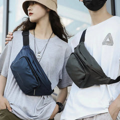 Waterproof Unisex Waist Bag Fanny Pack Street Style Hip Hop Travel Belt Bag