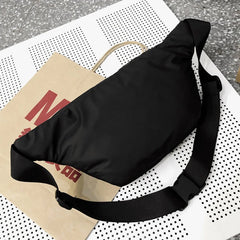 Waterproof Unisex Waist Bag Fanny Pack Street Style Hip Hop Travel Belt Bag