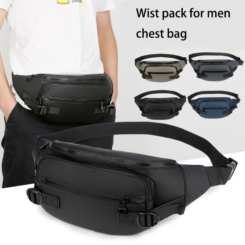 Waterproof Waist Pack Chest Bag Fanny Pack Waist Belt Bags