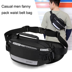 Nylon Waterproof Waist Pack for Men Women