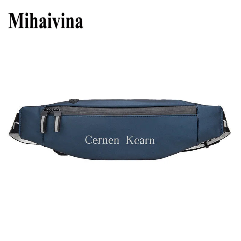 Waterproof Nylon Running Waist Bag Fitness Fanny Pack Outdoor Phone Holder