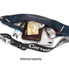 Waterproof Nylon Running Waist Bag Fitness Fanny Pack Outdoor Phone Holder