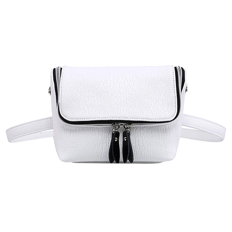 Women Leather Waist Bag Small Storage Package Hip Pack Key Phone Bags