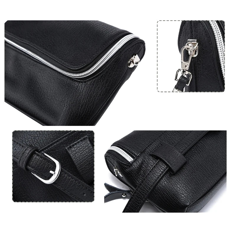 Women Leather Waist Bag Small Storage Package Hip Pack Key Phone Bags