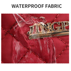 Plaid Waist Bag Waterproof Chest Bag for Men Women
