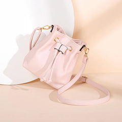 Women Leather Waist Pack Fanny Pack Shoulder Messenger Bag