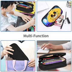 Anime Zipper Pen Bag Student School Child Stationery Bag