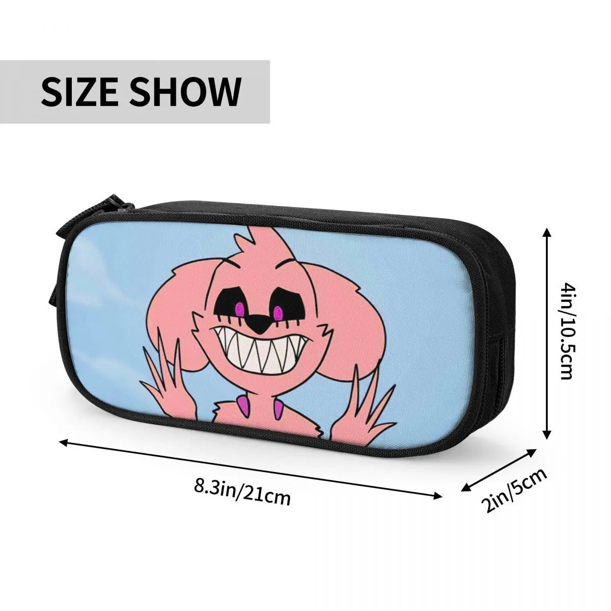 Anime Zipper Pen Bag School Stationery Gift