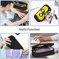 Anime Zipper Pen Bag Student School Stationery Gift
