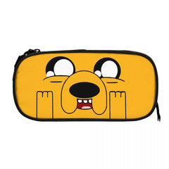 Anime Zipper Pencil Case - School Stationery Gift